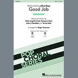 Download or print Alicia Keys Good Job (arr. Roger Emerson) Sheet Music Printable PDF -page score for Pop / arranged SAB Choir SKU: 487809.