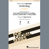 Download or print Alicia Keys Underdog (arr. Roger Emerson) Sheet Music Printable PDF -page score for Pop / arranged 2-Part Choir SKU: 1150200.