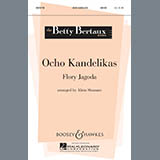 Download or print Alicia Shumate Ocho Kandelikas Sheet Music Printable PDF -page score for Hanukkah / arranged Unison Choral SKU: 73344.
