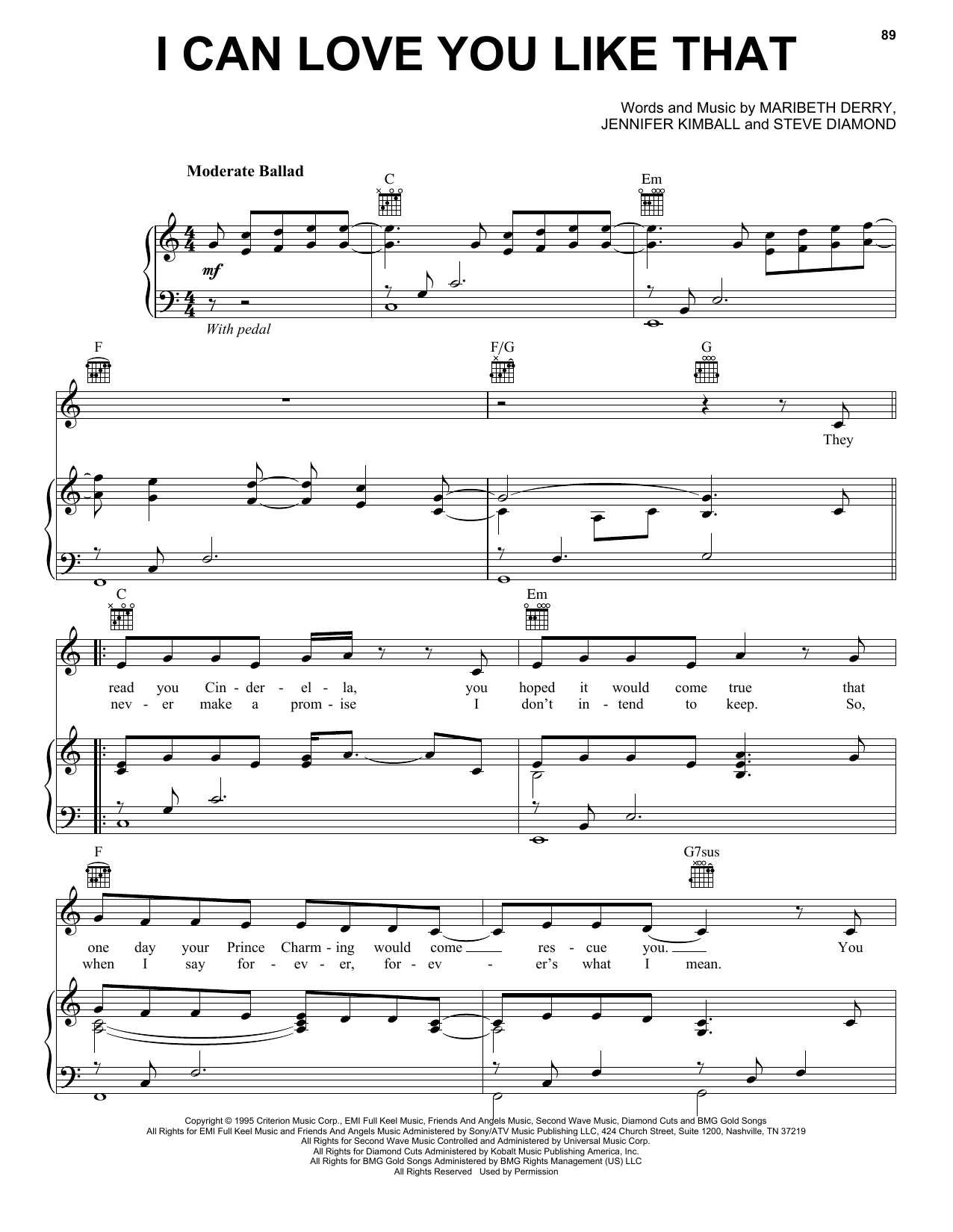 Download All-4-One Sheet Music and learn how to play Piano, Vocal & Guitar (Right-Hand Melody) PDF score in minutes
