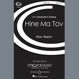 Download or print Allan Naplan Hine Ma Tov Sheet Music Printable PDF -page score for Classical / arranged SATB SKU: 96593.