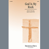 Download or print Allen Pote God Is My Rock Sheet Music Printable PDF -page score for Sacred / arranged SATB Choir SKU: 1636124.