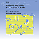 Download or print Allen Ostrander Thunder, Lightning And Whistling Wind (Coupre Tal Volta Il Cielo) - Piano Accompaniment Sheet Music Printable PDF -page score for Classical / arranged Brass Solo SKU: 369235.