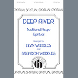Download or print Alvin Waddles & Brandon Waddles Deep River Sheet Music Printable PDF -page score for Concert / arranged SATB Choir SKU: 1345471.