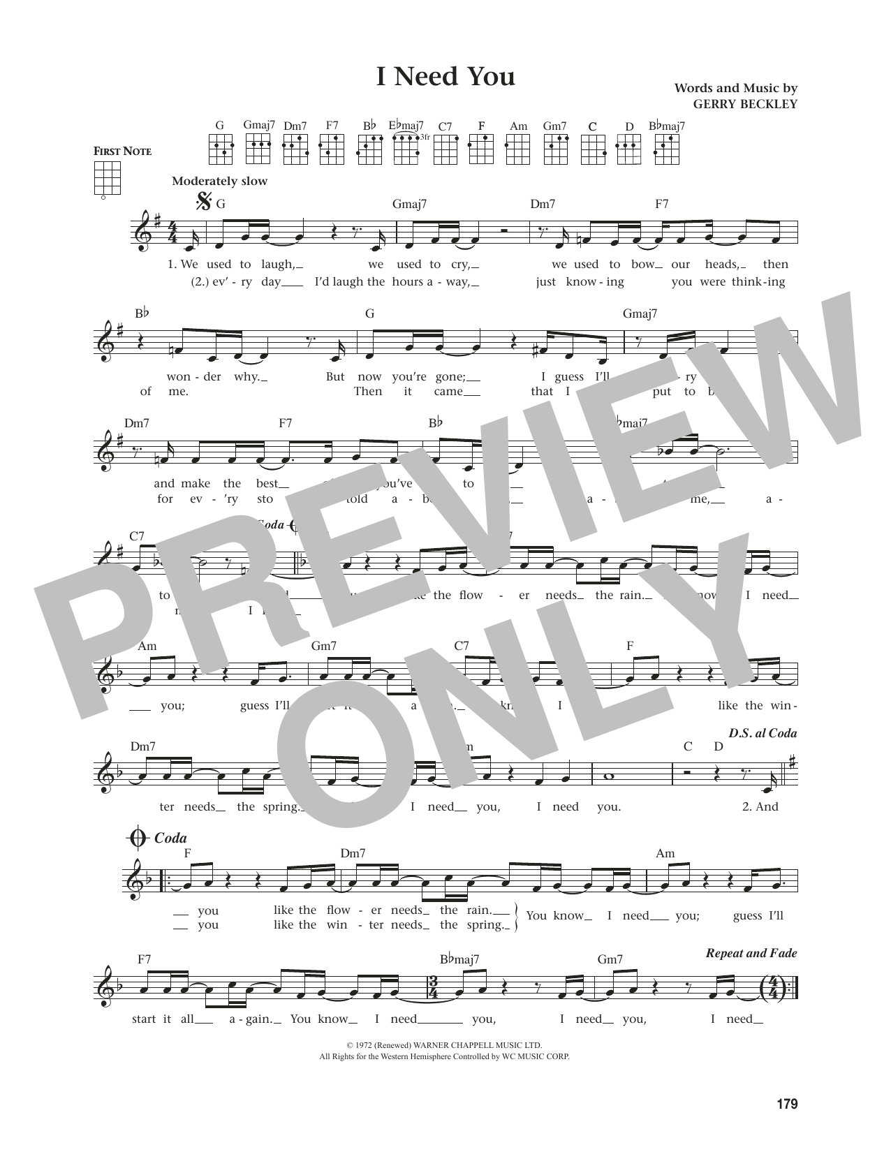 Download America I Need You (from The Daily Ukulele) (arr. Jim Beloff) Sheet Music and learn how to play Ukulele PDF digital score in minutes