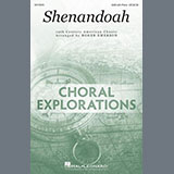 Download or print American Folksong Shenandoah (arr. Roger Emerson) Sheet Music Printable PDF -page score for Folk / arranged 2-Part Choir SKU: 1310563.