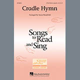 Download or print Susan Brumfield Cradle Hymn Sheet Music Printable PDF -page score for Concert / arranged 3-Part Treble SKU: 97600.