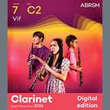 Download or print André Caplet Vif (Grade 7, list C2, from the ABRSM Clarinet Syllabus from 2026) Sheet Music Printable PDF -page score for Classical / arranged Clarinet Solo SKU: 1765130.