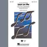 Download or print Kirk Franklin Lean On Me (arr. Andre Williams) Sheet Music Printable PDF -page score for Concert / arranged SAB SKU: 99053.