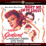 Download or print Andrew B. Sterling Meet Me In St. Louis, Louis Sheet Music Printable PDF -page score for Film and TV / arranged Melody Line, Lyrics & Chords SKU: 198002.