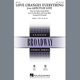 Download or print Andrew Lloyd Webber Love Changes Everything (from Aspects Of Love) (arr. Ed Lojeski) Sheet Music Printable PDF -page score for Concert / arranged SATB SKU: 67079.