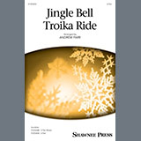 Download or print Andrew Parr Jingle Bell Troika Ride Sheet Music Printable PDF -page score for Holiday / arranged 3-Part Mixed Choir SKU: 1480569.