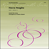 Download or print Andrew Balent Hava Nagila - 1st Eb Alto Saxophone Sheet Music Printable PDF -page score for Jewish / arranged Woodwind Ensemble SKU: 354231.