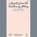 Download or print Christmas Carol Angels From The Realms Of Glory (arr. Anna Laura Page) Sheet Music Printable PDF -page score for Concert / arranged SATB SKU: 96336.