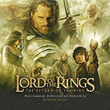 Download or print Annie Lennox Into The West (from The Lord Of The Rings) (arr. Tom Gerou) Sheet Music Printable PDF -page score for Film/TV / arranged 5-Finger Piano SKU: 1366264.