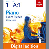 Download or print Anon. A Toy (Grade 1, list A1, from the ABRSM Piano Syllabus 2021 & 2022) Sheet Music Printable PDF -page score for Classical / arranged Piano Solo SKU: 454351.
