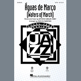 Download or print Antonio Carlos Jobim Águas De Março (Waters Of March) (arr. Paris Rutherford) Sheet Music Printable PDF -page score for Jazz / arranged SATB Choir SKU: 1198641.