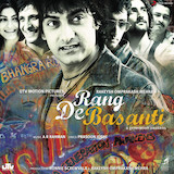 Download or print A.R. Rahman Rang De Basanti Sheet Music Printable PDF -page score for Hindi / arranged Lead Sheet / Fake Book SKU: 1812311.