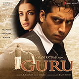 Download or print A.R. Rahman Tere Bina (from Guru) Sheet Music Printable PDF -page score for Hindi / arranged Lead Sheet / Fake Book SKU: 1579160.