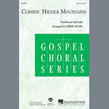 Download or print Aretha Franklin Climbin' Higher Mountains (arr. Kirby Shaw) Sheet Music Printable PDF -page score for Gospel / arranged SATB Choir SKU: 1294579.