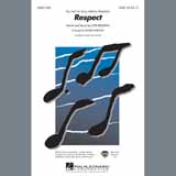 Download or print Aretha Franklin Respect (arr. Roger Emerson) Sheet Music Printable PDF -page score for Pop / arranged SAB Choir SKU: 405238.