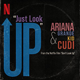 Download or print Ariana Grande & Kid Cudi Just Look Up (from Don't Look Up) Sheet Music Printable PDF -page score for Film/TV / arranged Piano, Vocal & Guitar Chords (Right-Hand Melody) SKU: 526175.