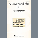 Download or print Arkadi Serper A Lover And His Lass Sheet Music Printable PDF -page score for Concert / arranged 2-Part Choir SKU: 433561.