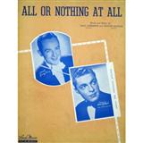 Download or print Arthur Altman All Or Nothing At All Sheet Music Printable PDF -page score for Jazz / arranged Melody Line, Lyrics & Chords SKU: 185923.