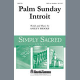 Download or print Ashley Brooke Palm Sunday Introit Sheet Music Printable PDF -page score for Romantic / arranged SAB Choir SKU: 296439.