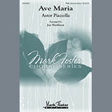 Download or print Astor Piazzolla Ave Maria Sheet Music Printable PDF -page score for Concert / arranged TTBB SKU: 161513.