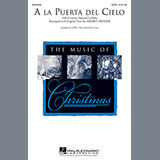 Download or print Traditional A La Puerta Del Cielo (arr. Audrey Snyder) Sheet Music Printable PDF -page score for Sacred / arranged 2-Part Choir SKU: 74502.