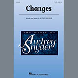 Download or print Audrey Snyder Changes Sheet Music Printable PDF -page score for Concert / arranged SSA SKU: 170242.