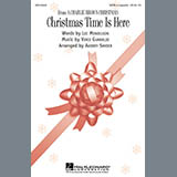 Download or print Audrey Snyder Christmas Time Is Here Sheet Music Printable PDF -page score for Concert / arranged SATB SKU: 94870.