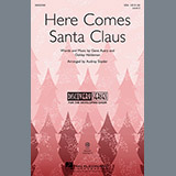 Download or print Gene Autry Here Comes Santa Claus (Right Down Santa Claus Lane) (arr. Audrey Snyder) Sheet Music Printable PDF -page score for Concert / arranged SSA SKU: 80816.