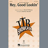 Download or print Hank Williams Hey, Good Lookin' (arr. Audrey Snyder) Sheet Music Printable PDF -page score for Pop / arranged TTBB SKU: 80817.