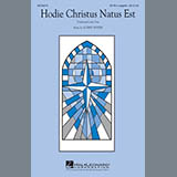 Download or print Audrey Snyder Hodie Christus Natus Est Sheet Music Printable PDF -page score for Sacred / arranged SATB SKU: 78215.