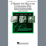 Download or print Audrey Snyder I Heard The Bells On Christmas Day Sheet Music Printable PDF -page score for Concert / arranged SATB SKU: 98141.