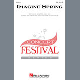 Download or print Audrey Snyder Imagine Spring Sheet Music Printable PDF -page score for Festival / arranged SSA SKU: 154005.
