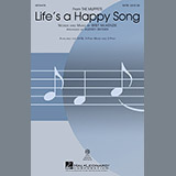 Download or print The Muppets Life's A Happy Song (arr. Audrey Snyder) Sheet Music Printable PDF -page score for Concert / arranged SATB SKU: 89330.