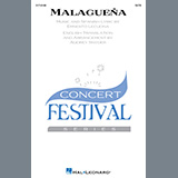 Download or print Audrey Snyder Malagueña Sheet Music Printable PDF -page score for Latin / arranged SATB Choir SKU: 1612128.