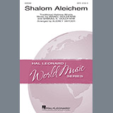 Download or print Audrey Snyder Shalom Aleichem Sheet Music Printable PDF -page score for Jewish / arranged SATB Choir SKU: 188630.