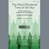 Download or print Audrey Snyder The Most Wonderful Time Of The Year Sheet Music Printable PDF -page score for Concert / arranged 2-Part Choir SKU: 99008.