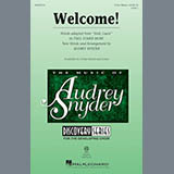 Download or print Audrey Snyder Welcome! Sheet Music Printable PDF -page score for Festival / arranged 2-Part Choir SKU: 179236.