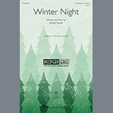 Download or print Audrey Snyder Winter Night Sheet Music Printable PDF -page score for Concert / arranged 2-Part Choir SKU: 198603.