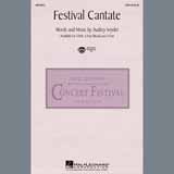 Download or print Audrey Snyder Festival Cantate Sheet Music Printable PDF -page score for Latin American / arranged SATB Choir SKU: 405080.