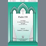 Download or print Austin Lovelace Psalm 150 Sheet Music Printable PDF -page score for Sacred / arranged Unison Choir SKU: 430959.
