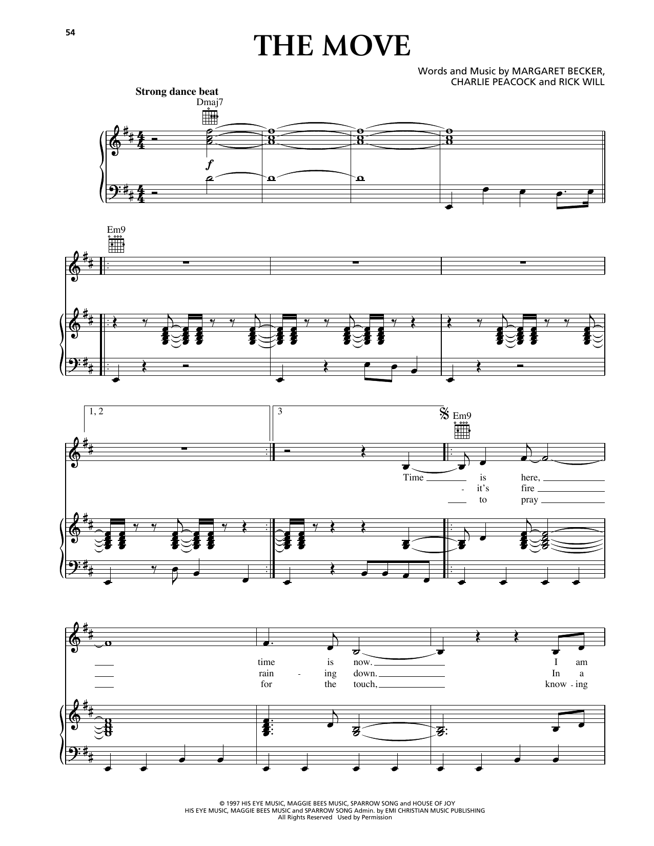 Download Avalon The Move Sheet Music and learn how to play Piano, Vocal & Guitar Chords (Right-Hand Melody) PDF digital score in minutes