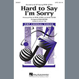 Download or print Az Yet Hard To Say I'm Sorry (feat. Peter Cetera) (arr. Mark Brymer) Sheet Music Printable PDF -page score for Pop / arranged TTBB Choir SKU: 476887.