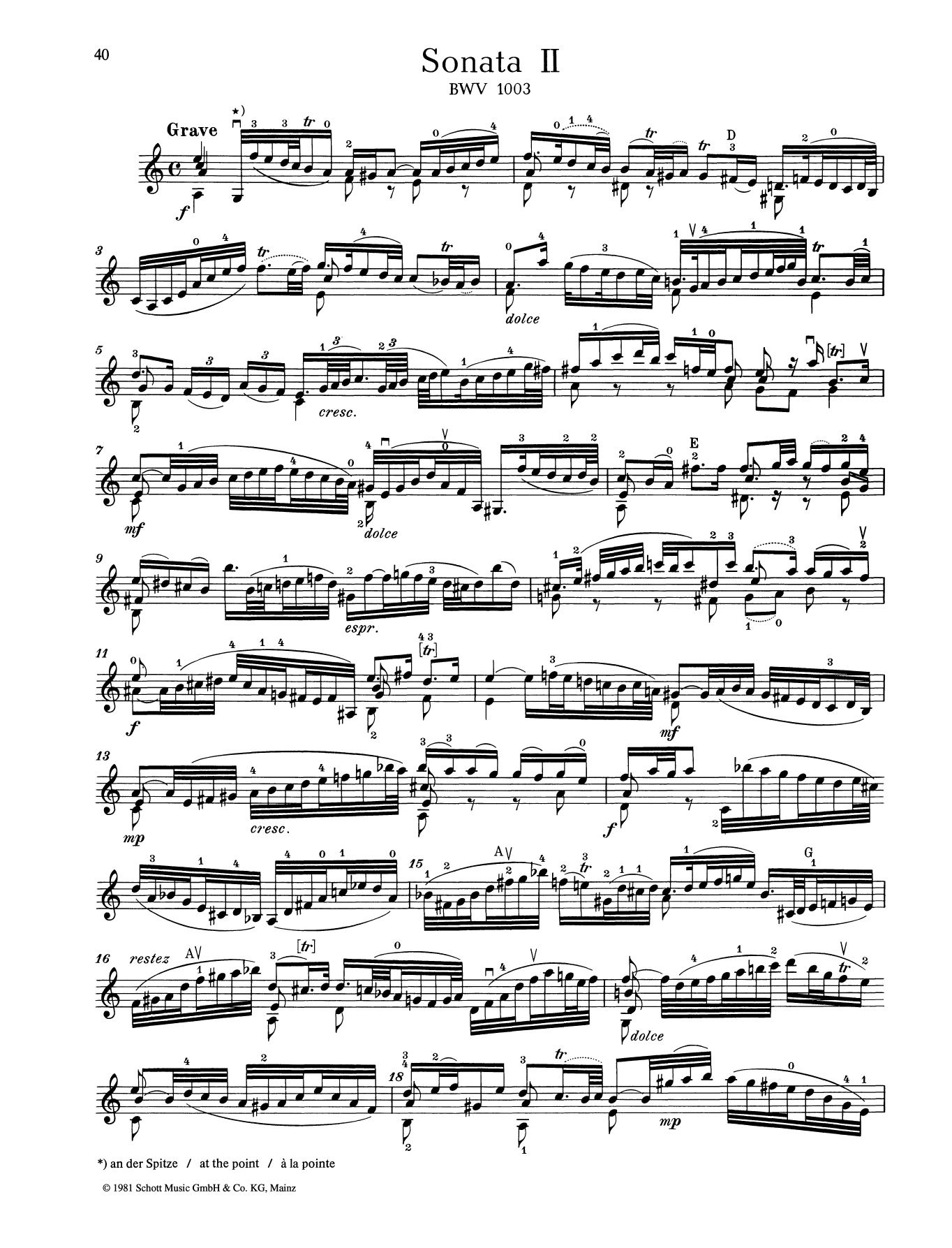 Download Baldassare Galuppi Sonata II Sheet Music and learn how to play String Solo PDF digital score in minutes