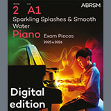 Download or print Barbara Arens Sparkling Splashes & Smooth Water (Grade 2, list A1, from the ABRSM Piano Syllabus 2025 & 2026) Sheet Music Printable PDF -page score for Classical / arranged Piano Solo SKU: 1556162.